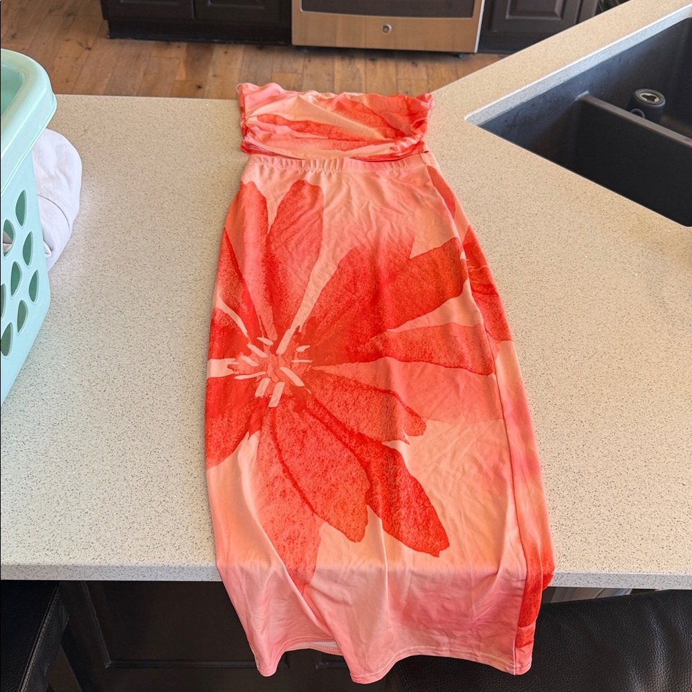 Floral Orange Set